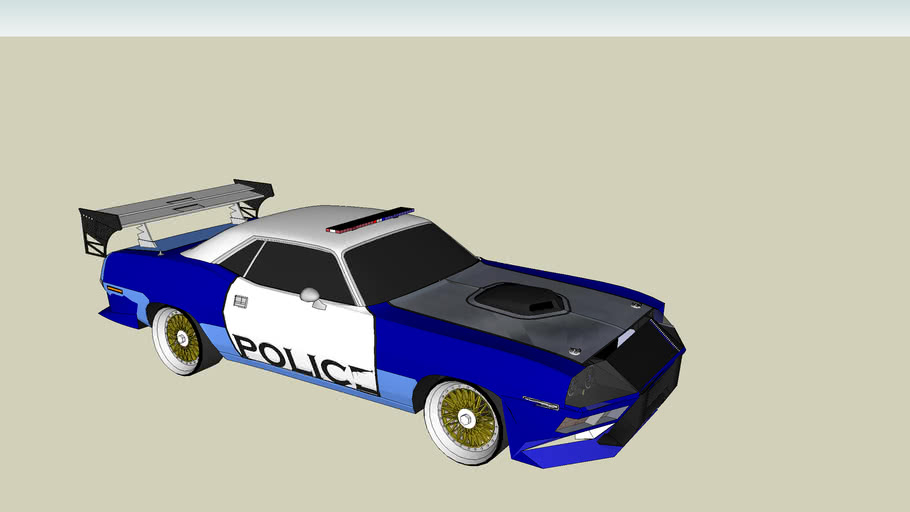 Police Car | 3D Warehouse