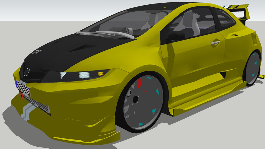 Mugen civic | 3D Warehouse