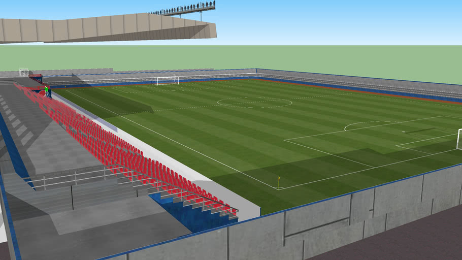 Estadio ficticio 2. | 3D Warehouse