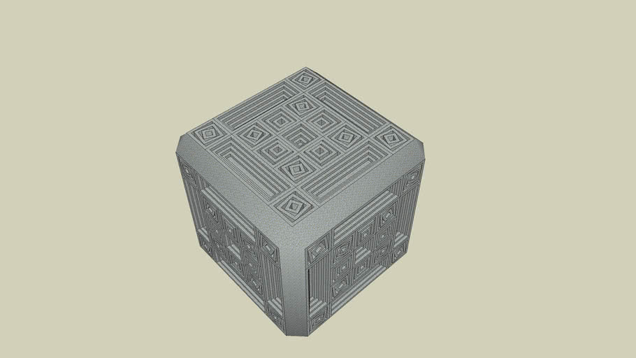 Escultura Cubo | 3D Warehouse