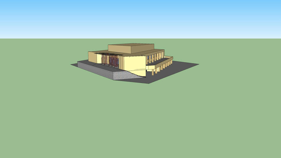 Administration Building 3D Warehouse