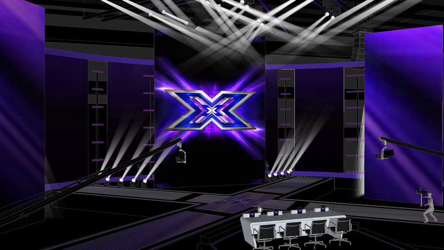 The X Factor - Live Shows - Stage | 3D Warehouse