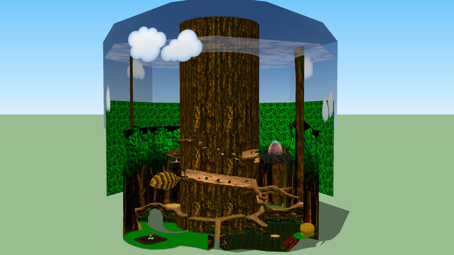 BanjoKazooie Click Clock Wood spring. 3D Warehouse