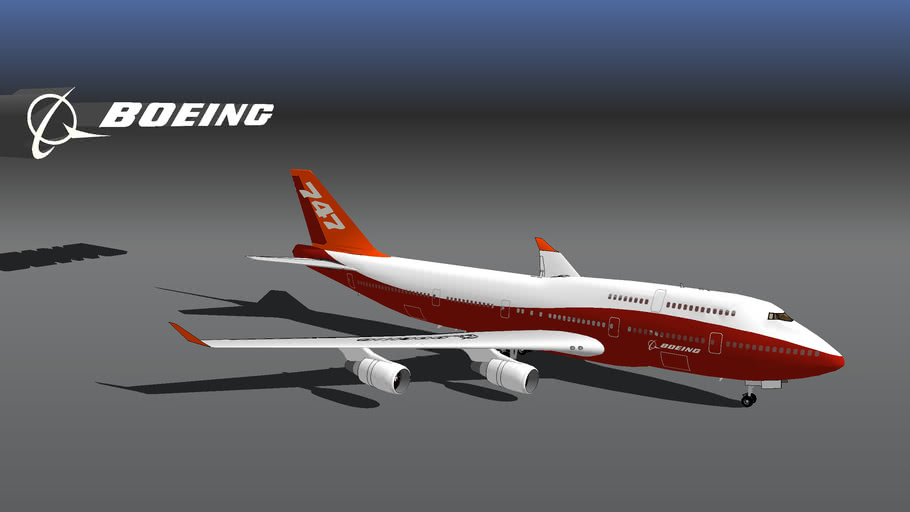 Boeing 747 concept | 3D Warehouse