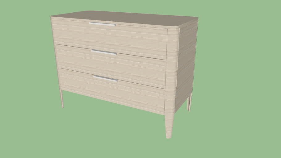 衣櫃 Wardrobe 矮櫃 Short Cabinet 3d Warehouse