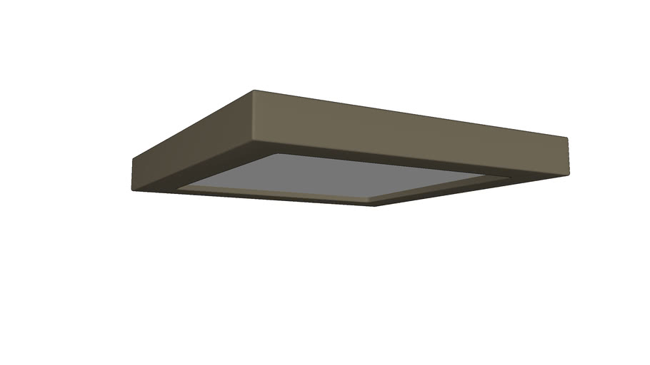 Luminária Sobrepor 30X30 SE240.602 3D Warehouse