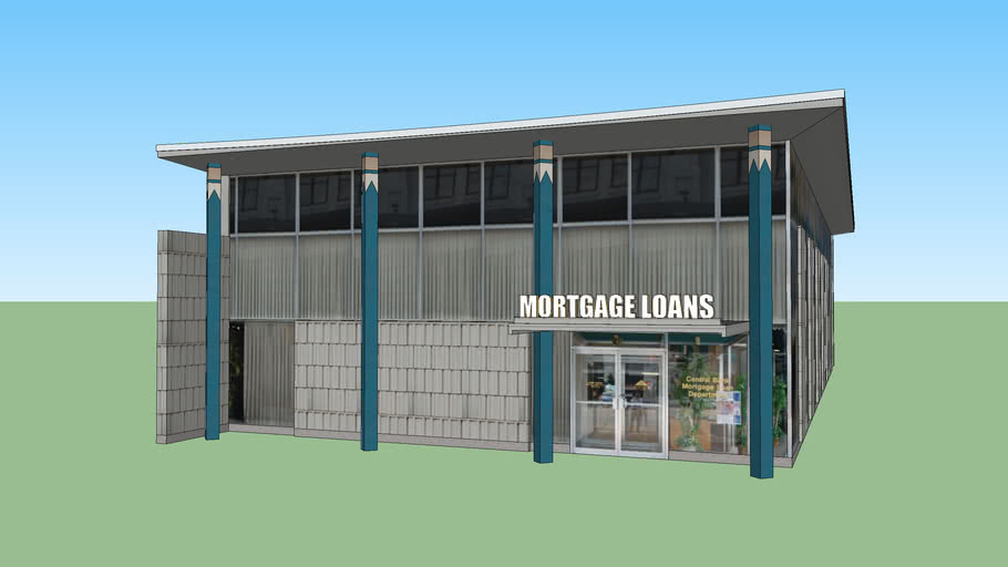 Central Bank Mortgage Building 3D Warehouse