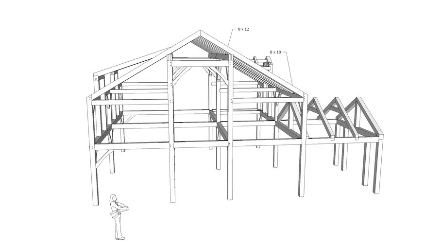 Timber Frame | 3D Warehouse