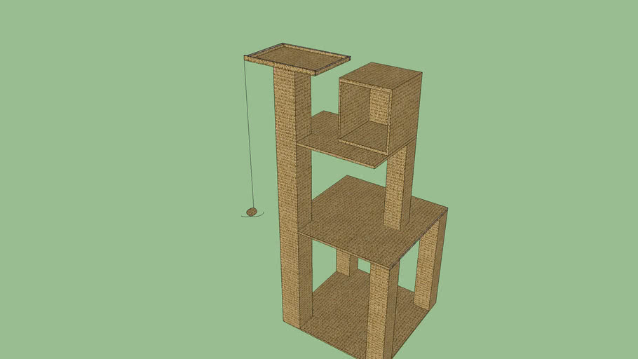 Pet Cat Tower 3D Warehouse