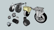 RUEDAS MUEBLES | 3D Warehouse