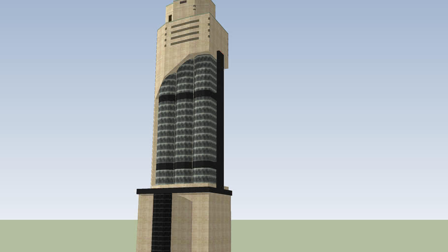 Halo Building From Odst Trailer 3d Warehouse