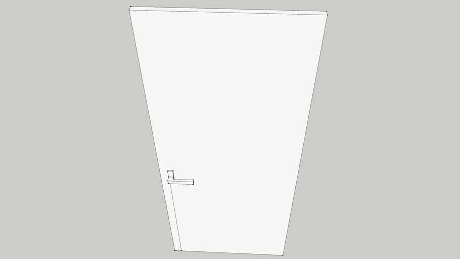 片開き扉ﾒｸﾗ 3d Warehouse