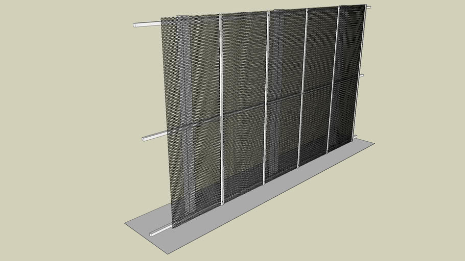 expanded metal 3D Warehouse