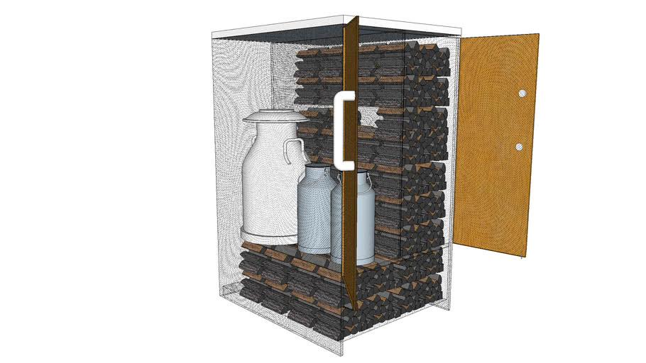 Charcoal cooler 3D Warehouse