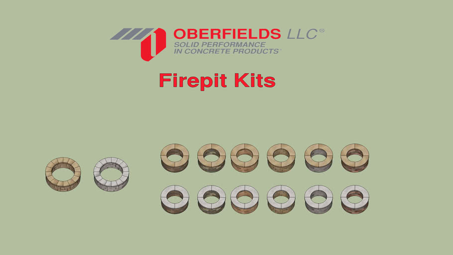 Oberfields Firepit Kits 3D Warehouse