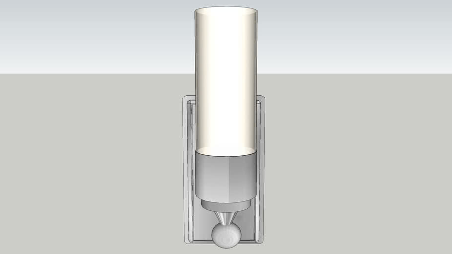 Pottery Barn Sussex Tube Sconce 3d Warehouse