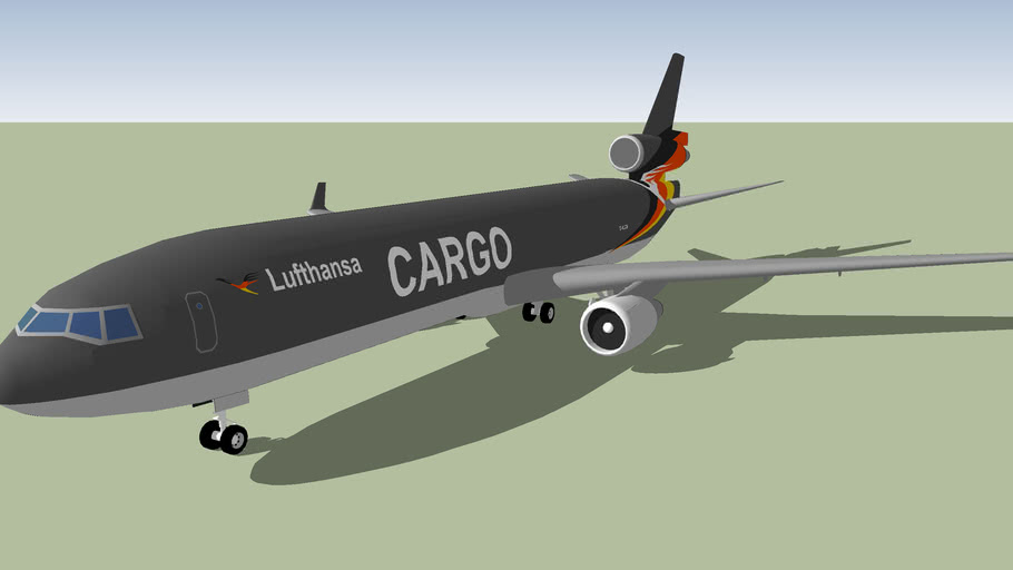 Lufthansa Cargo McDonnell Douglas MD-11F (2012) [FICTIONAL]