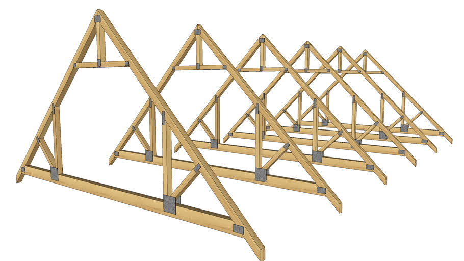 Roof Truss By Grim 3D Warehouse