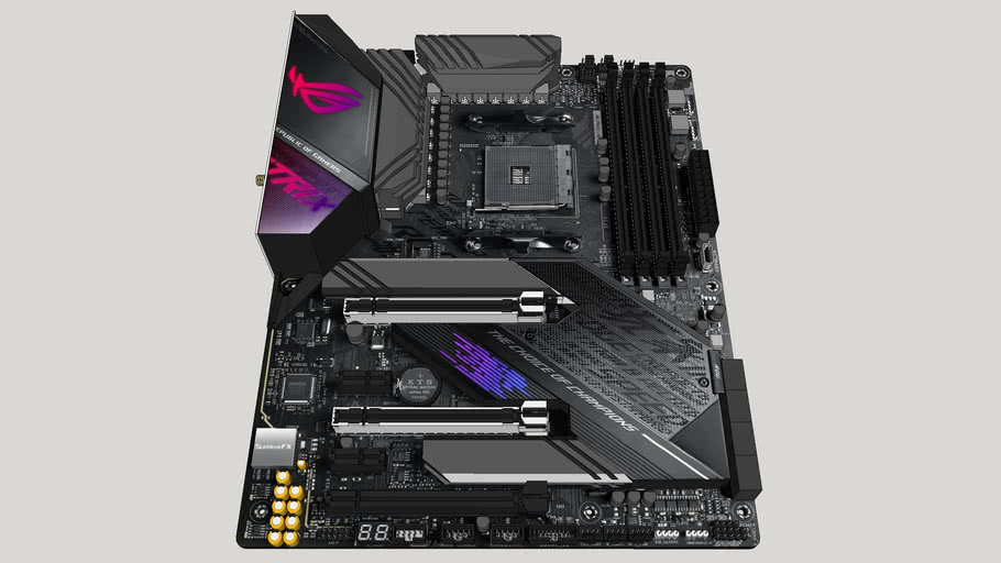 Rog Strix X570 E Gaming 3d Warehouse