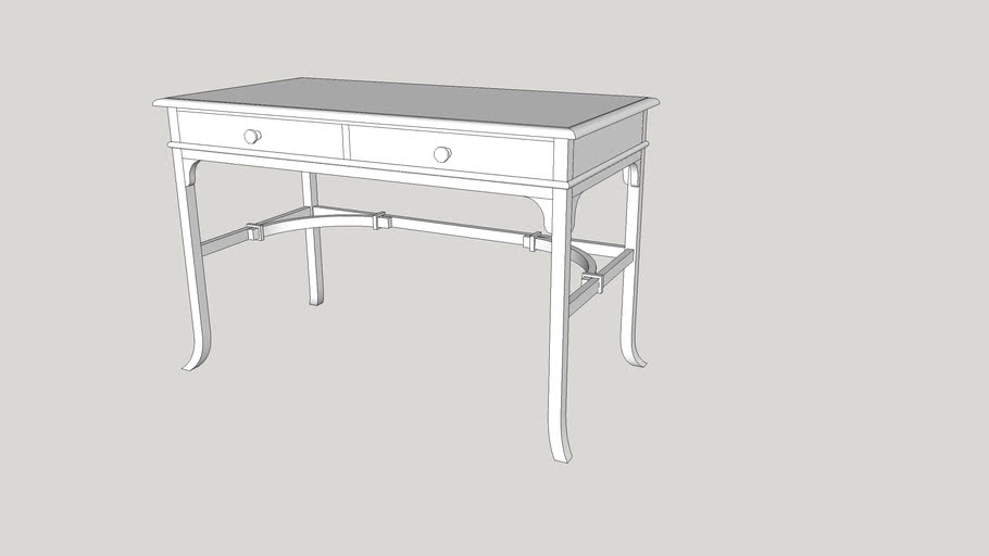 French Country Writing Desk 3d Warehouse, White French Country Writing Desk