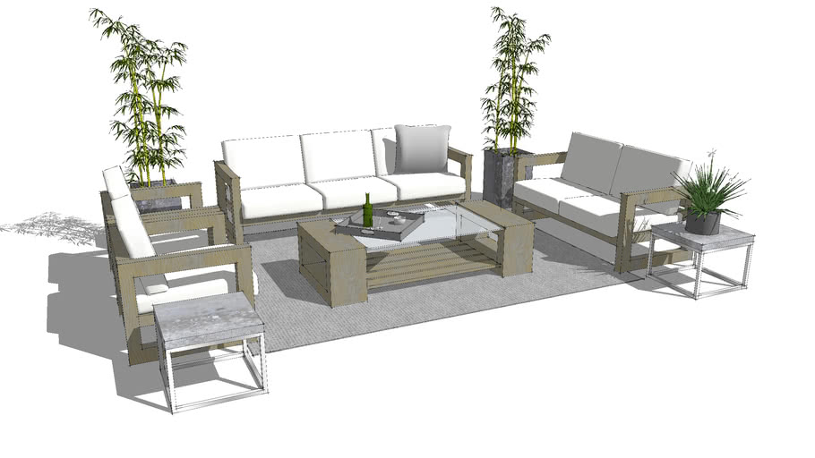 outdoor furniture | 3D Warehouse