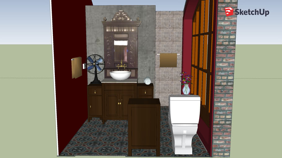 Small bathroom | 3D Warehouse