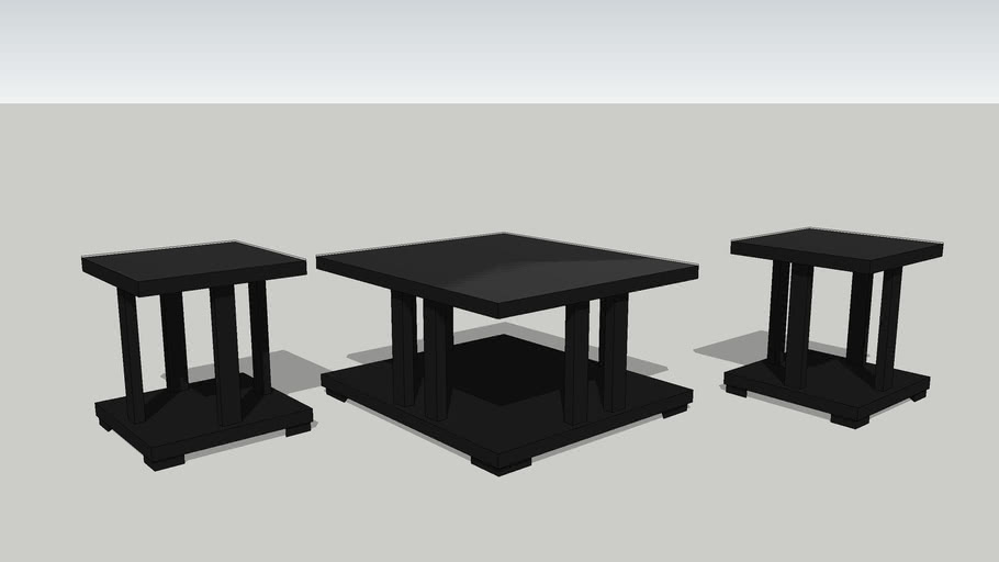 Living room tables 3D Warehouse