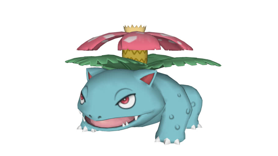 003 Venusaur B | 3D Warehouse