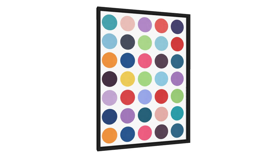 Quadro Círculos coloridos IV - Galeria9, por Arte Decor