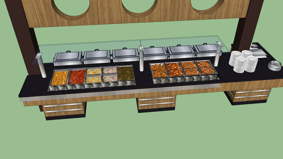 Buffet 2 3D Warehouse