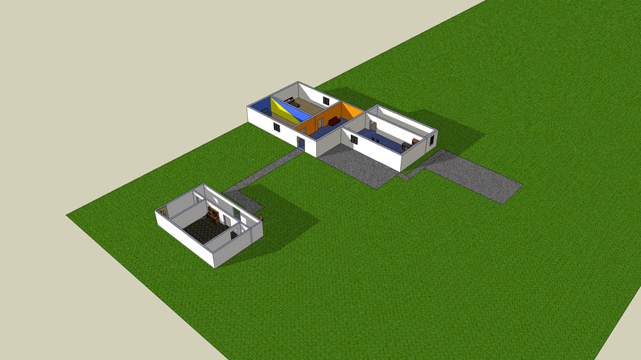 House Plan 3D Warehouse