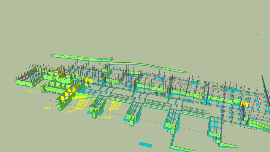 3D Foundation/Grid 3D Warehouse