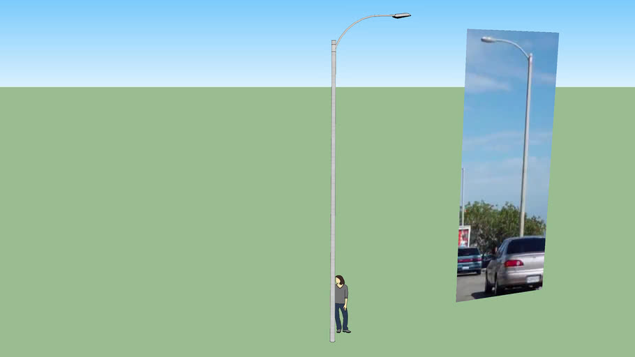 Los Angeles Classic Lightposts 3D Warehouse