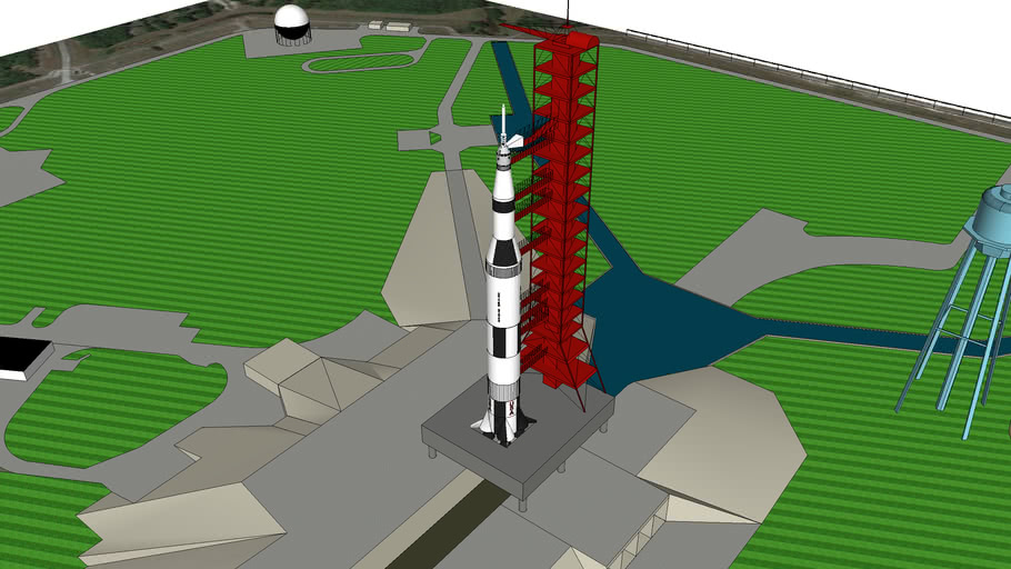 MY 50TH MODEL!!!!! (Most Detailed Saturn V Yet! (As far as I know