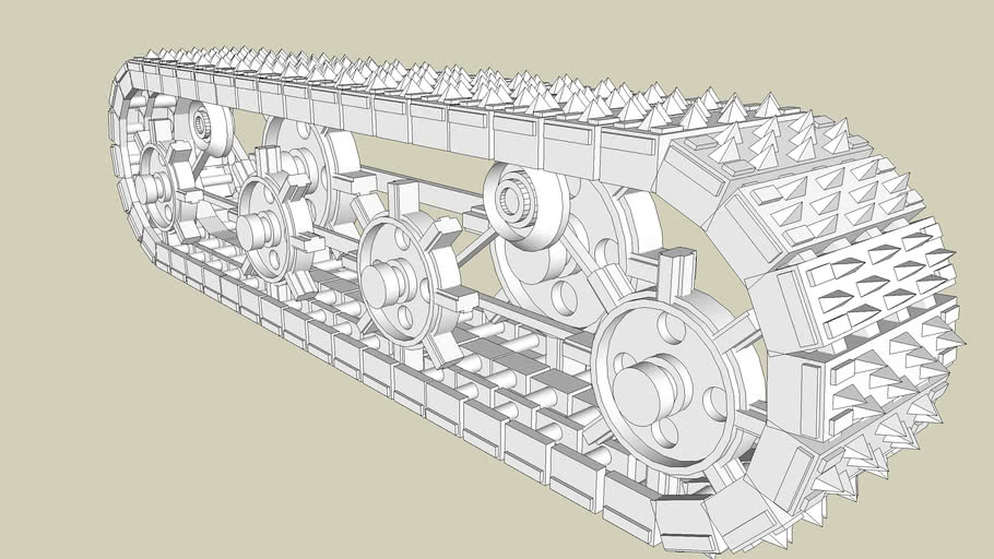 Edit Me tank tread | 3D Warehouse