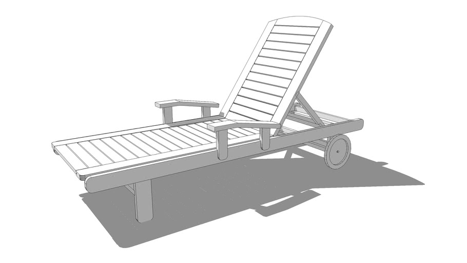 CHAISE LOUNGE 3D Warehouse
