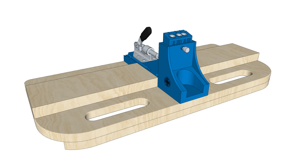 Pocket Hole Jig 3D Warehouse