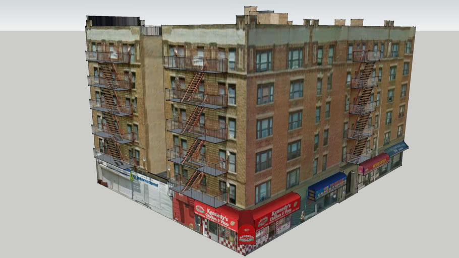 941 Intervale Ave. Building 3D Warehouse