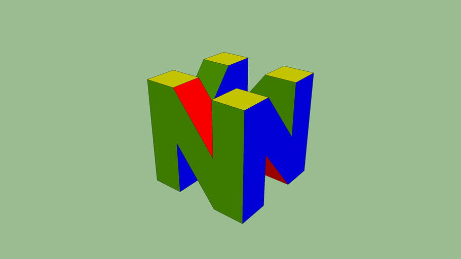 Nintendo 64 Logo 3d Warehouse