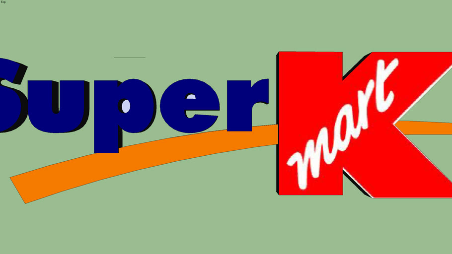 Super Kmart Logo 3d Warehouse
