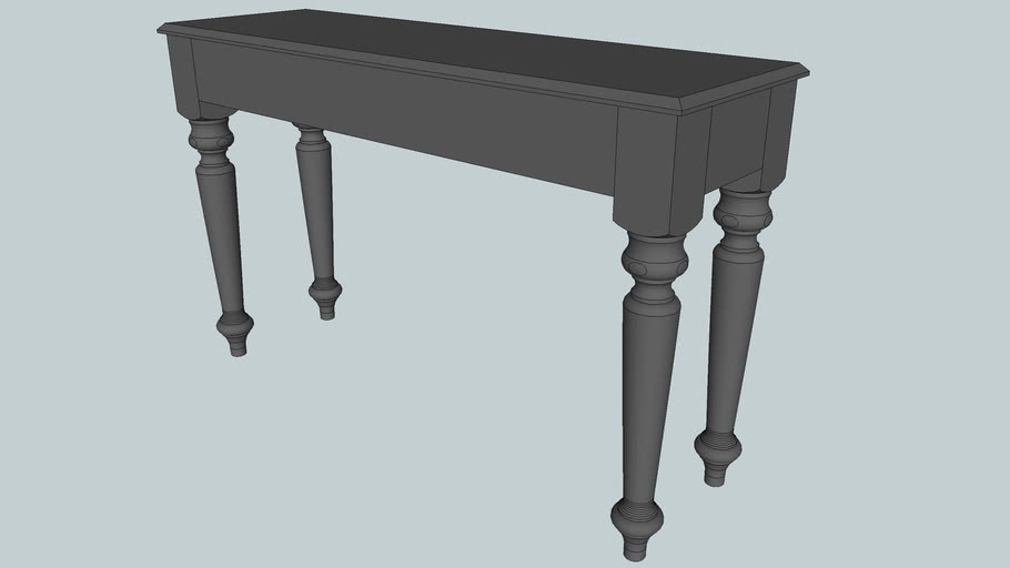 sofa table | 3D Warehouse