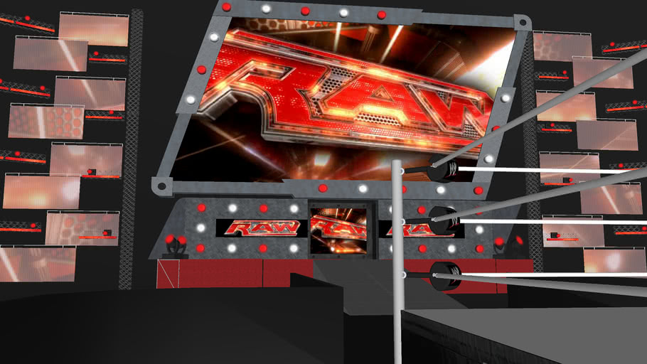 Wwe Raw 05 08 Arena 3d Warehouse