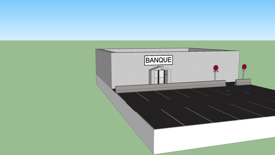  Banque  3D  Warehouse