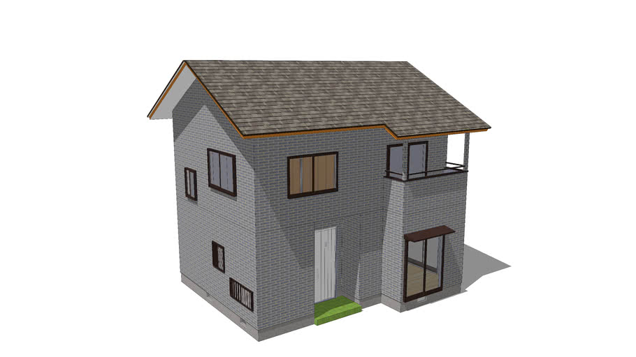 木造新築住宅 有 原田住宅 3d Warehouse