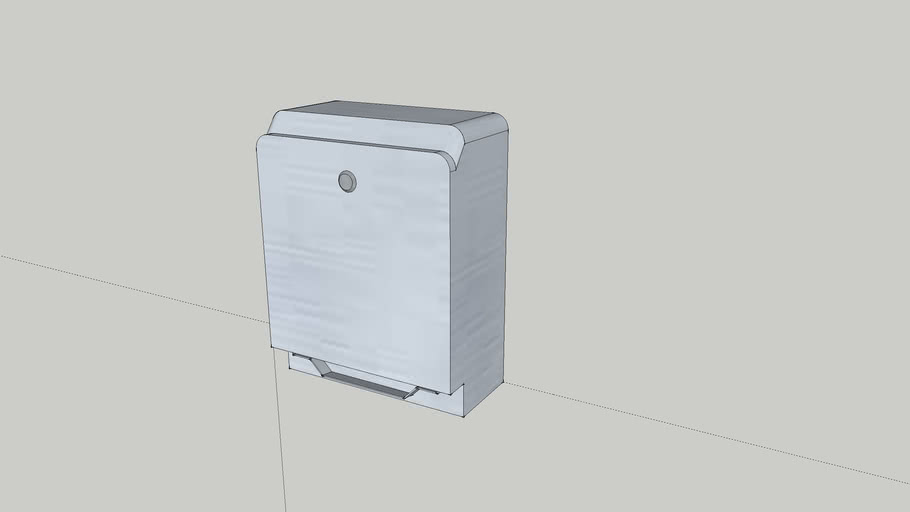 Paper Towel Dispenser ADA 3D Warehouse