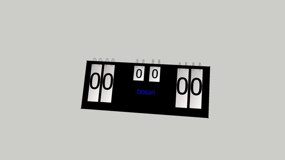 score board | 3D Warehouse