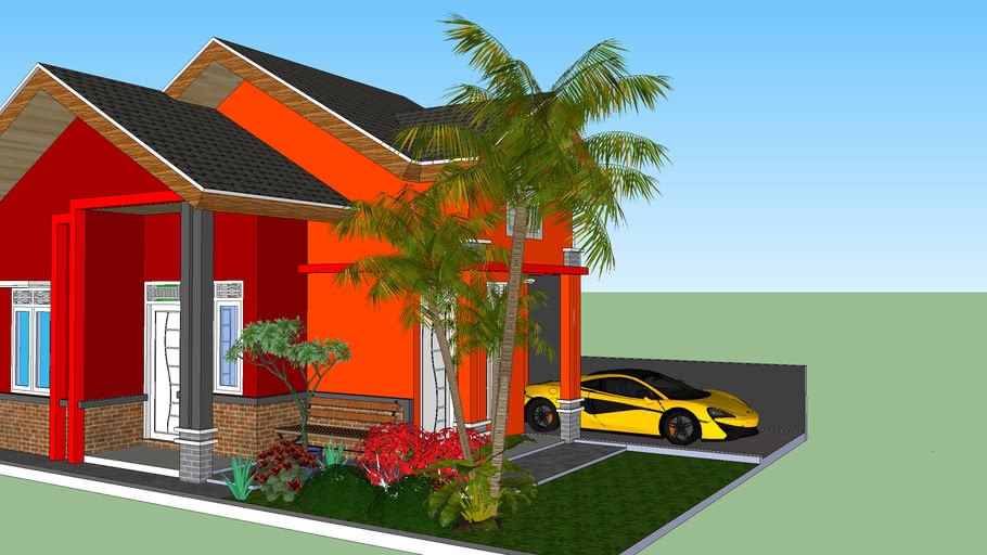 DESAIN RUMAH SEDERHANA | 3D Warehouse