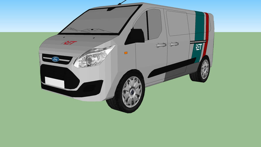 Ford transit custom RET 3D Warehouse