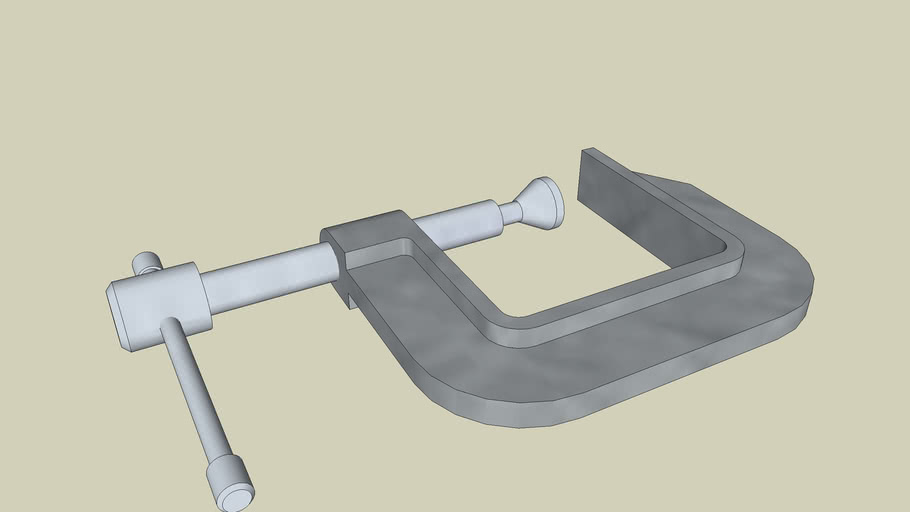 G Clamp 3D Warehouse