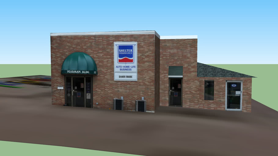 Shelter Insurance, Hodgenville, KY 3D Warehouse